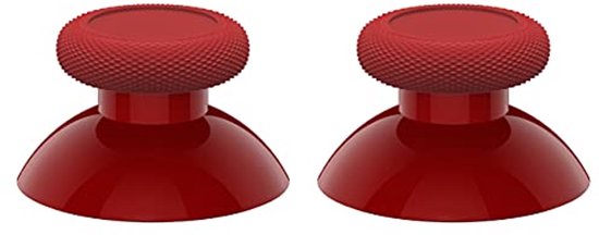 Vervangende Duimstokken - Analoge Sticks - Controller Personaliseren - Perfecte Pasvorm - 2 Stuks - Crimson Rood — afbeelding 2