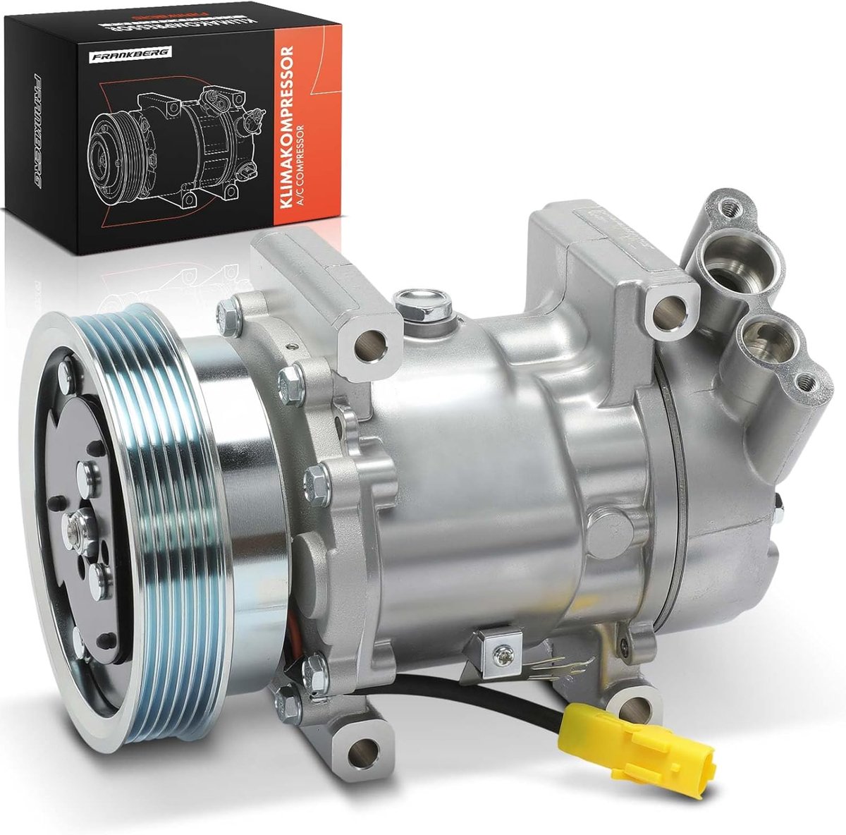 Airconditioning Compressor - Klimaatregeling Onderdeel - Auto Onderhoud - 2-polig SD6V12 - 125 mm Poelie - null
