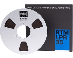 RTM Bande Audio Analogique Qualité Studio LPR35 ¼” NAB Metal 1100m Ø10.5”