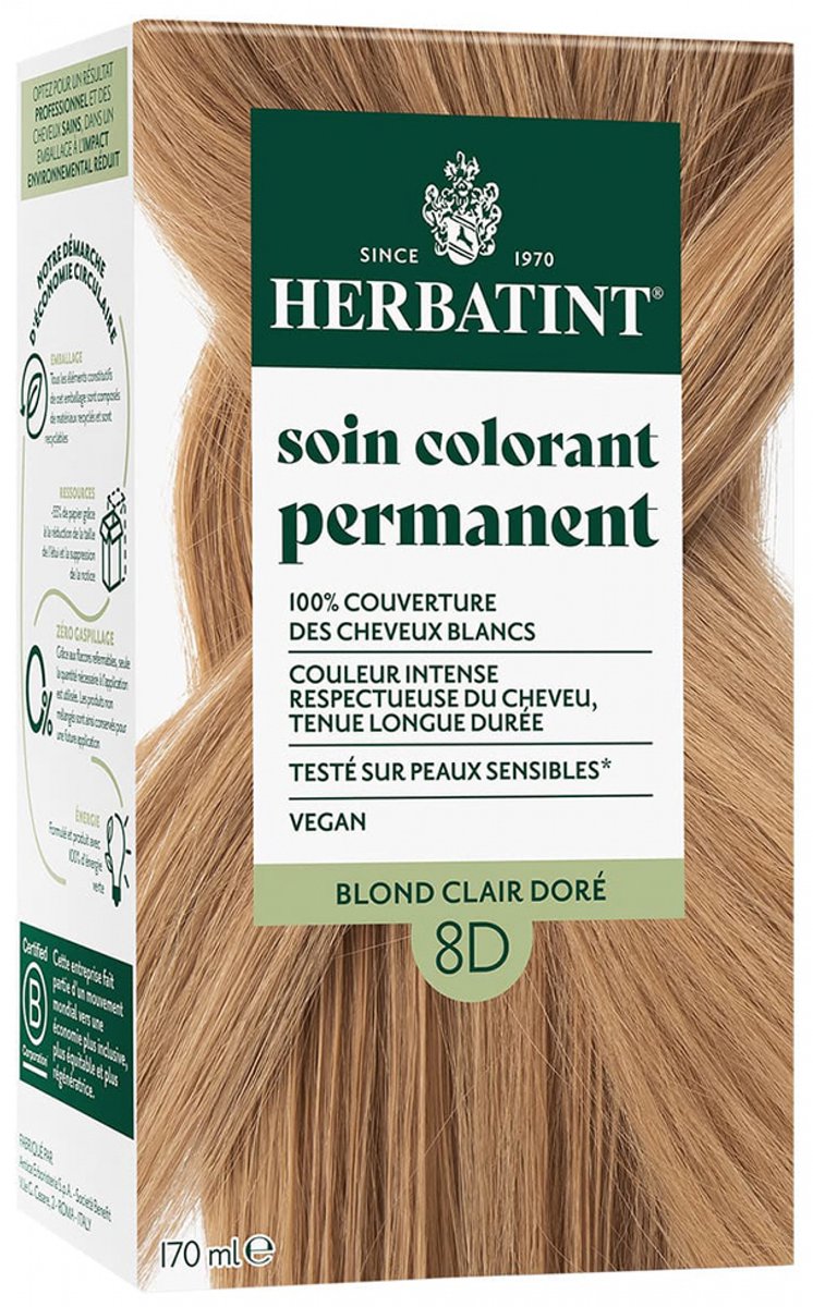 Herbatint Permanente Kleurverzorging 170 ml (Kleuren : Blond)
