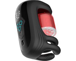 IY - Torky - Compressing Rotating Masturbator with App Control - Zwart