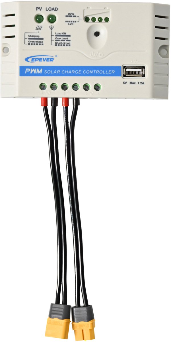 Voltium Energy Zonnepaneel 100W + PWM controller