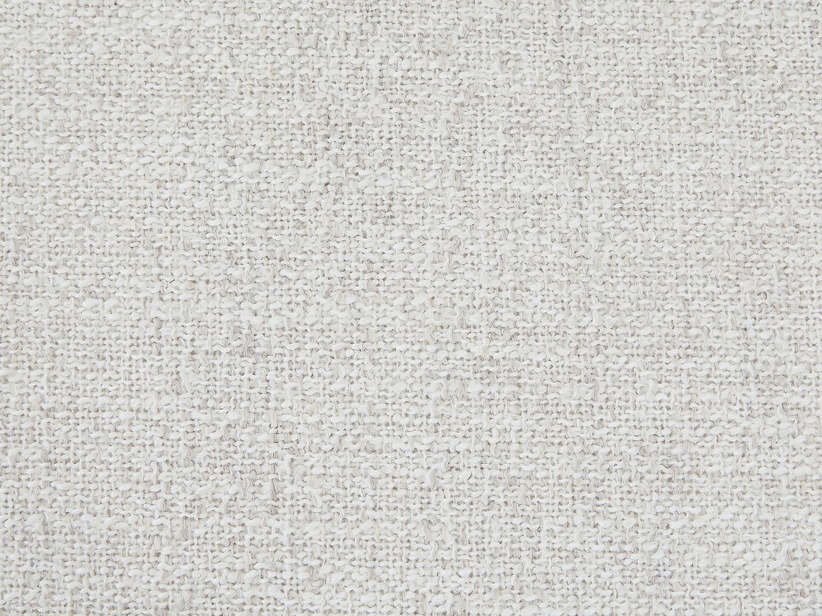 Vente-unique Vierzitsbank in gemêleerde beige stof LUCAMO