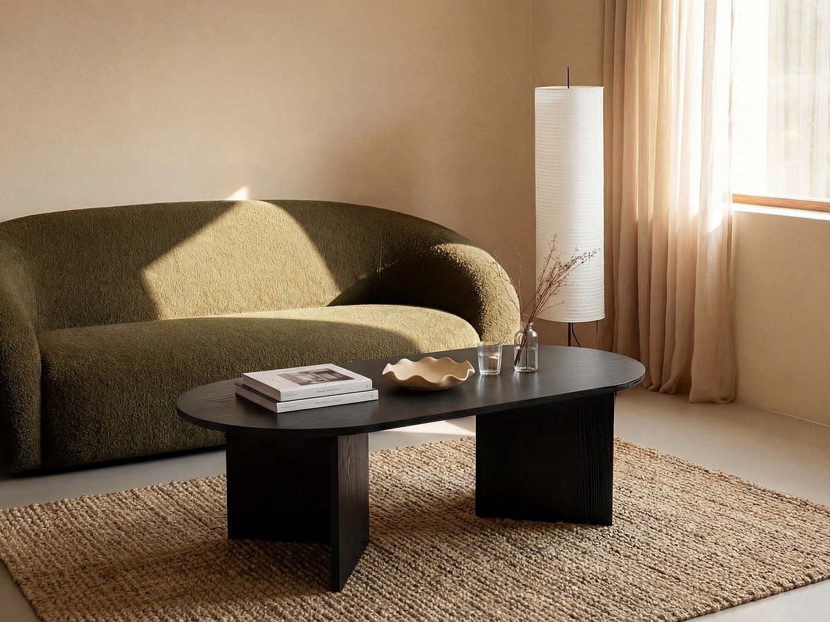Vente-unique Salontafel - Zwart - TOPANIA
