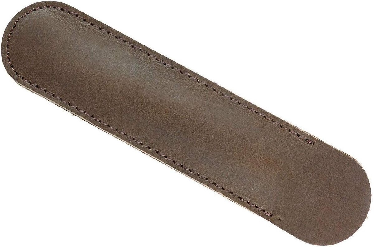 Leren Beschermhoes voor Pennen, 15 cm x 3,5 cm/4,3 cm, Bruin - Ideaal voor Kantoor, School en Creatief Gebruik