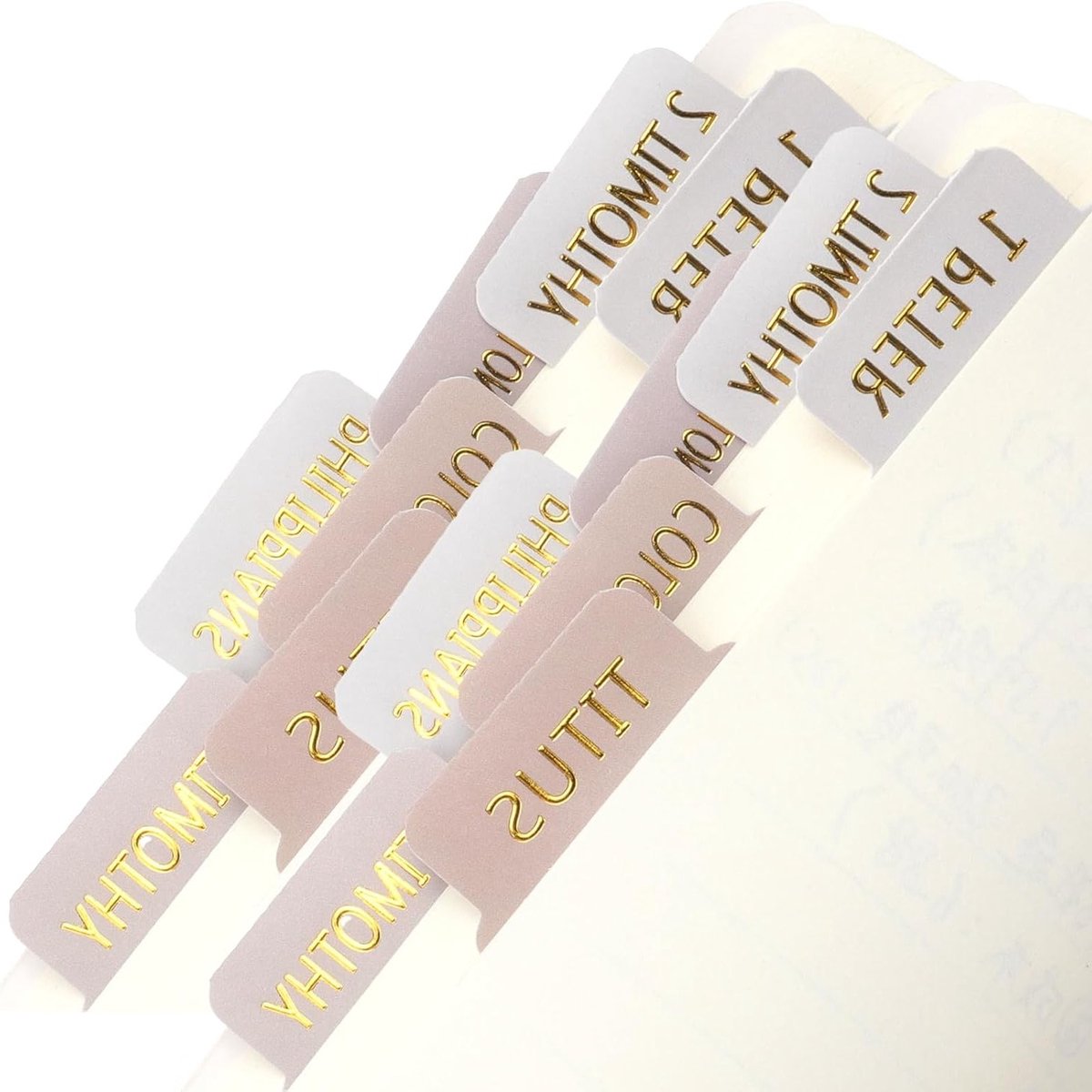 75 Stuks Bijbel Tabs voor Vrouwen, Zelfklevende Labels, Gelamineerde Indexen voor Makkelijk Lezen, Studeren en Journaling