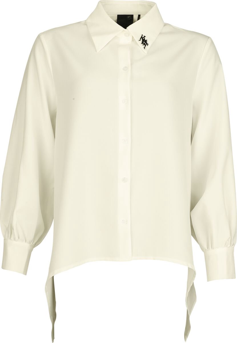 KILLSTAR Eriska Shirt (White) Dames Blouse - wit - XL