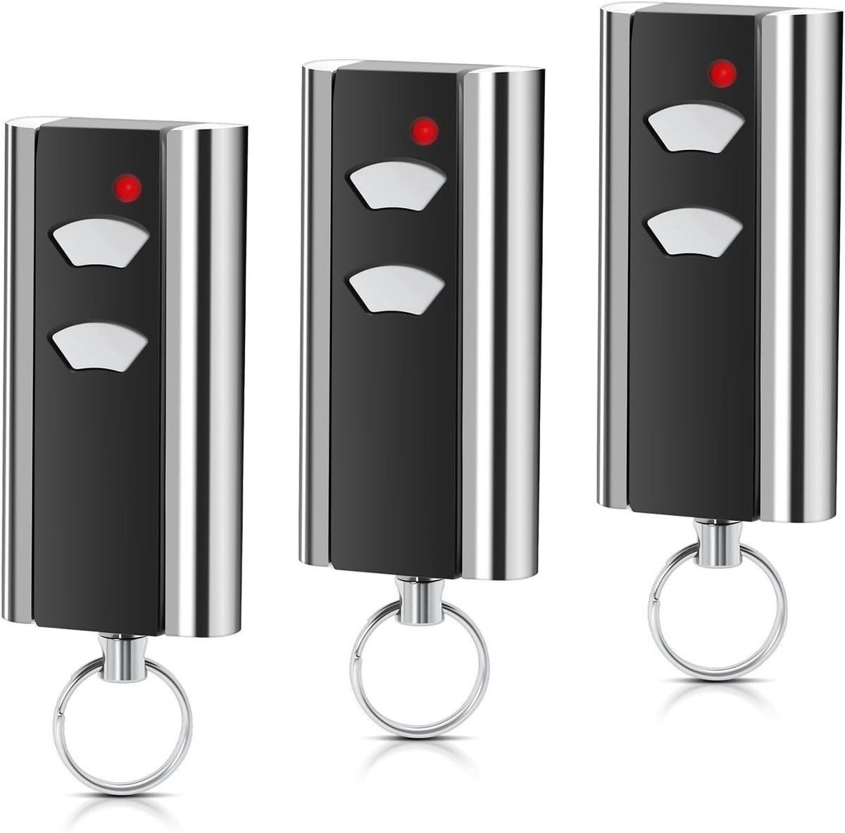 433.92MHz Garage Deuropener met Afstandsbediening, 3 Handzenders voor RCU 433-2, RCU 433-4 en EA433, Geschikt voor Rolling Code Systemen en Veiligheidstoepassingen