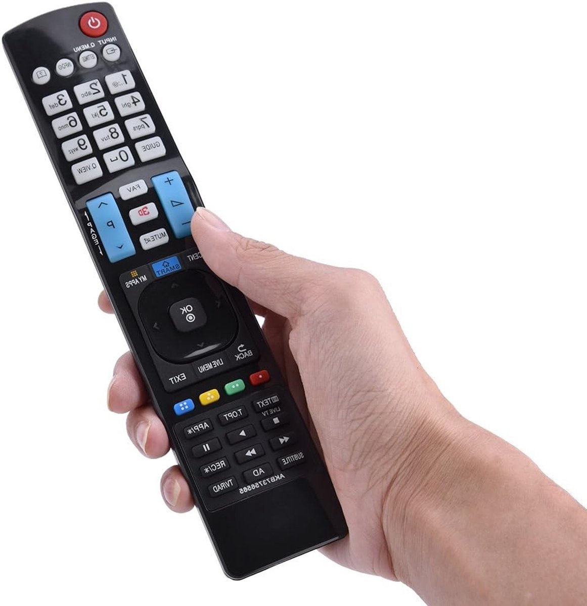 Universele Smart TV Afstandsbediening, Vervangende Controller voor Slimme Televisies met Veelzijdige Functionaliteit