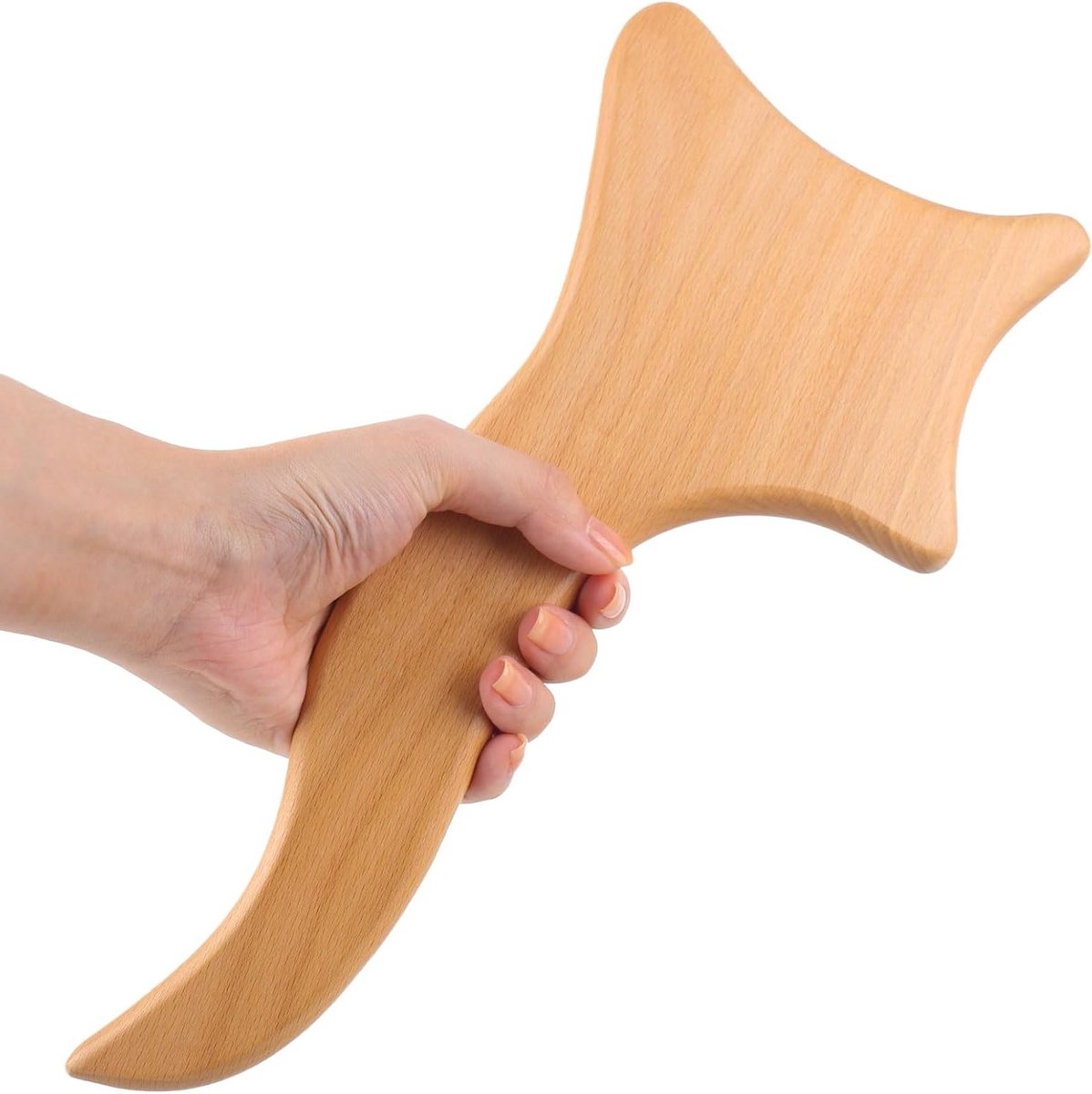 Houten Massage Tool voor Cellulite en Lymfedrainage - Effectieve Massage voor Rug, Nek en Benen