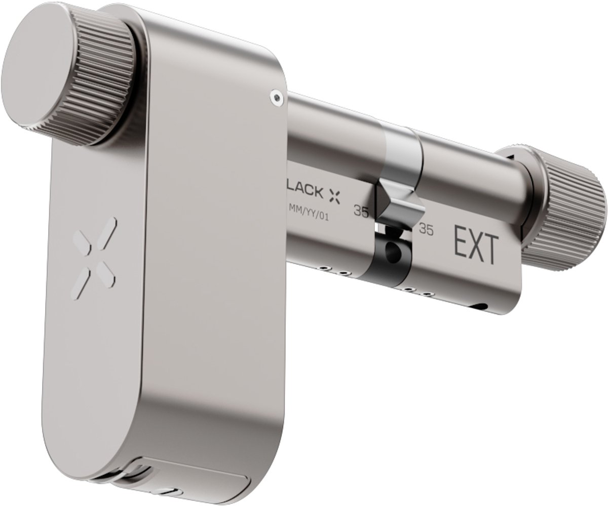 Black X Smart Lock 35/35mm - 45/45mm mat nikkel