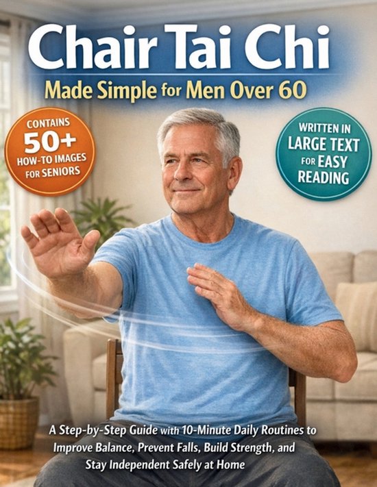 Chair Tai Chi Made Simple for Men Over 60 - cover
