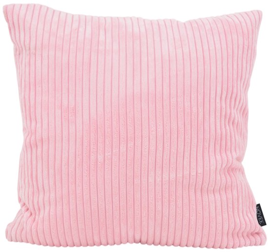 Sierkussen Velours Côtelé Rose | 45 x 45 cm | Polyester
