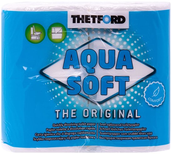 Thetford - Aqua Soft Toiletpapier - 4 Rollen