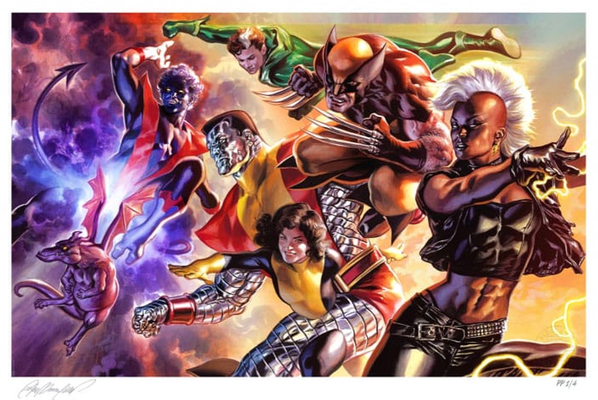 Sideshow Collectibles Marvel X-Men Art Print The X-Men by Felipe Massafera 46 x 66 cm - unframed Poster & Wallscrolls