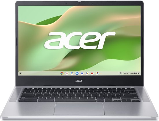 Acer Chromebook 314 CB314-4H-C4HF - 14 inch - 8GB - 128GB - Zilver - Acer - Hoofdafbeelding