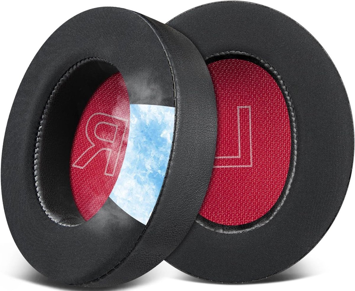 Vervangende Cooling Gel Oorkussens voor Anker Soundcore Hoofdtelefoons, Ademend Ice Silk Stof, Geluiddempende Schuim, Comfortabele Oorkussens voor Lange Luistersessies