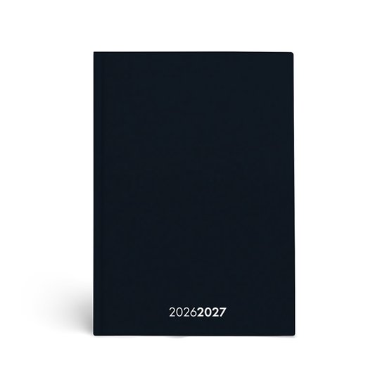 Verhaak - Schoolagenda 2026-2027 - Zwart - Basic - Agenda - Back to School - Schoolspullen