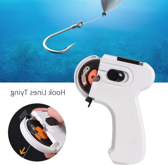 Dailygoods - Elektrische Haakbindapparaat - Draagbaar Vislijn Vishaak - Automatische Machine - Visaccessoires - Betrouwbaar en Duurzaam - Geschikt voo... van Dailygoods — afbeelding 2