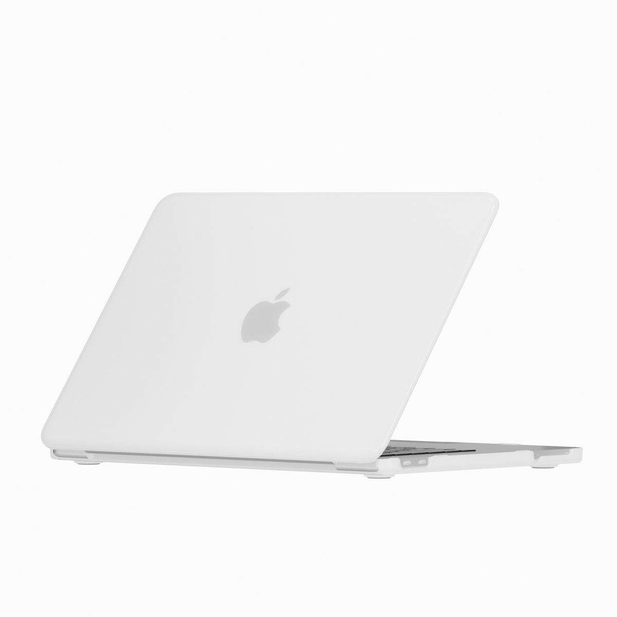 Lunso Geschikt voor MacBook Neo cover hoes - case - Mat Transparant