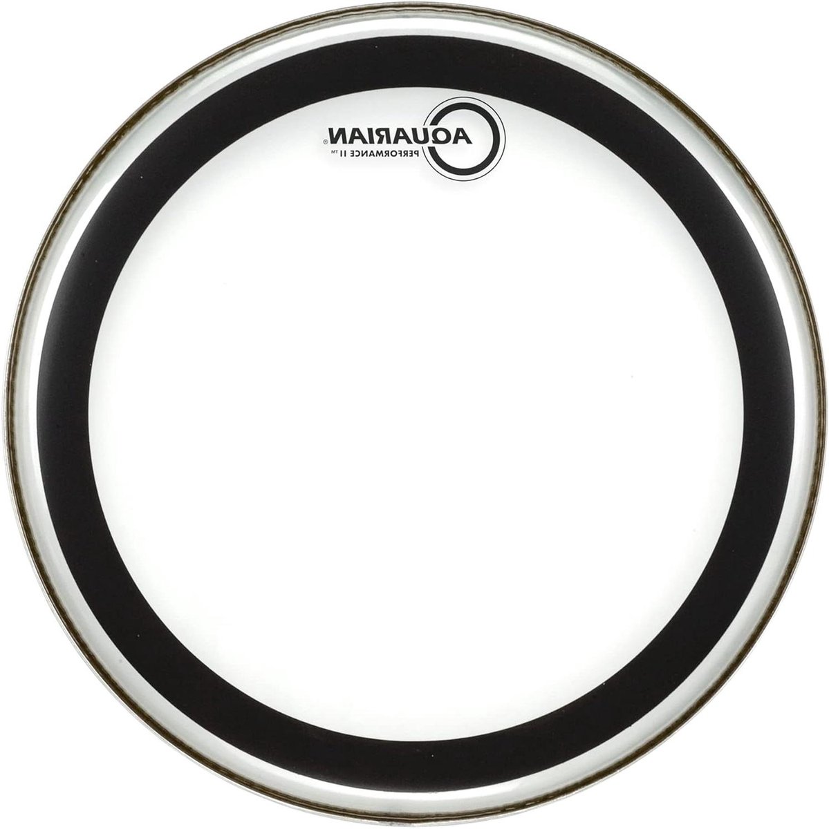 Drumvel - Paukenvel Percussievel - Muziek Maken - Dubbellaags - 36 cm - Transparant