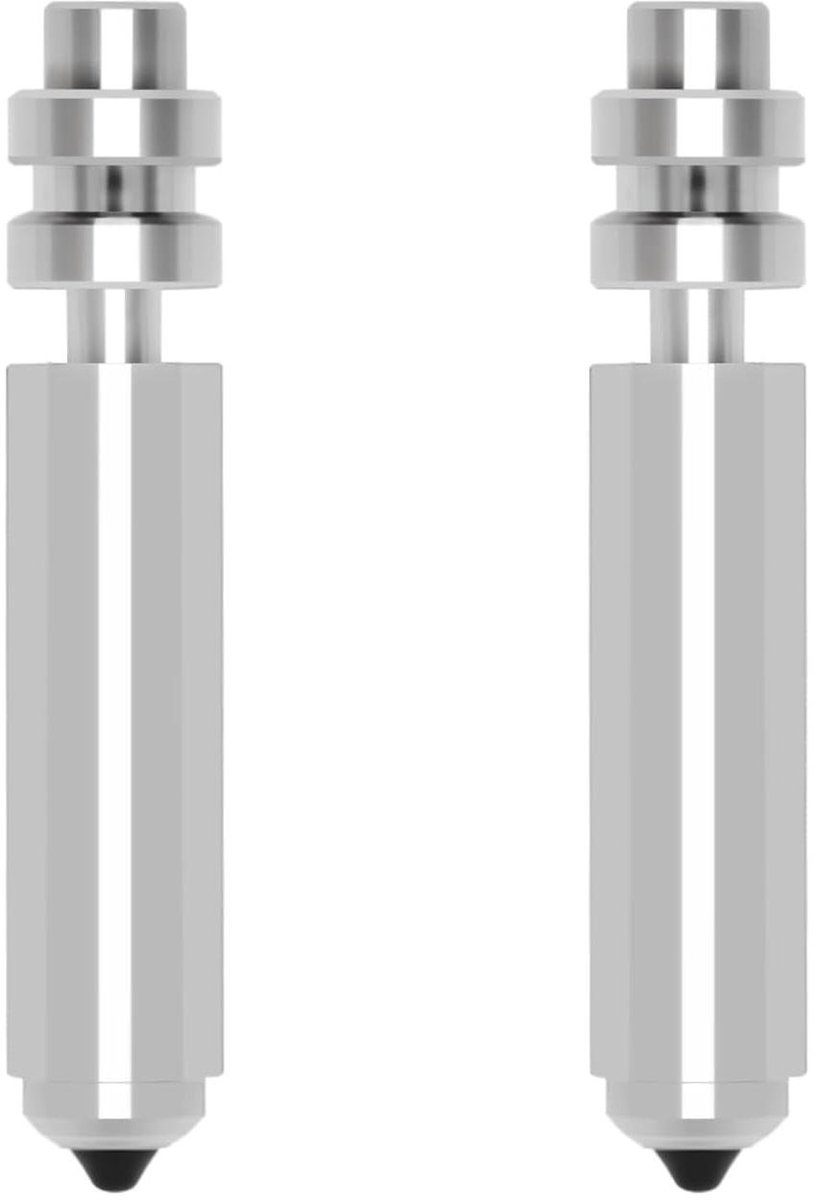Spuitmonden Kit - 3D Printer Mondstukken - 3D Printen Verbeteren - Gehard Staal - 04 mm - Zilver