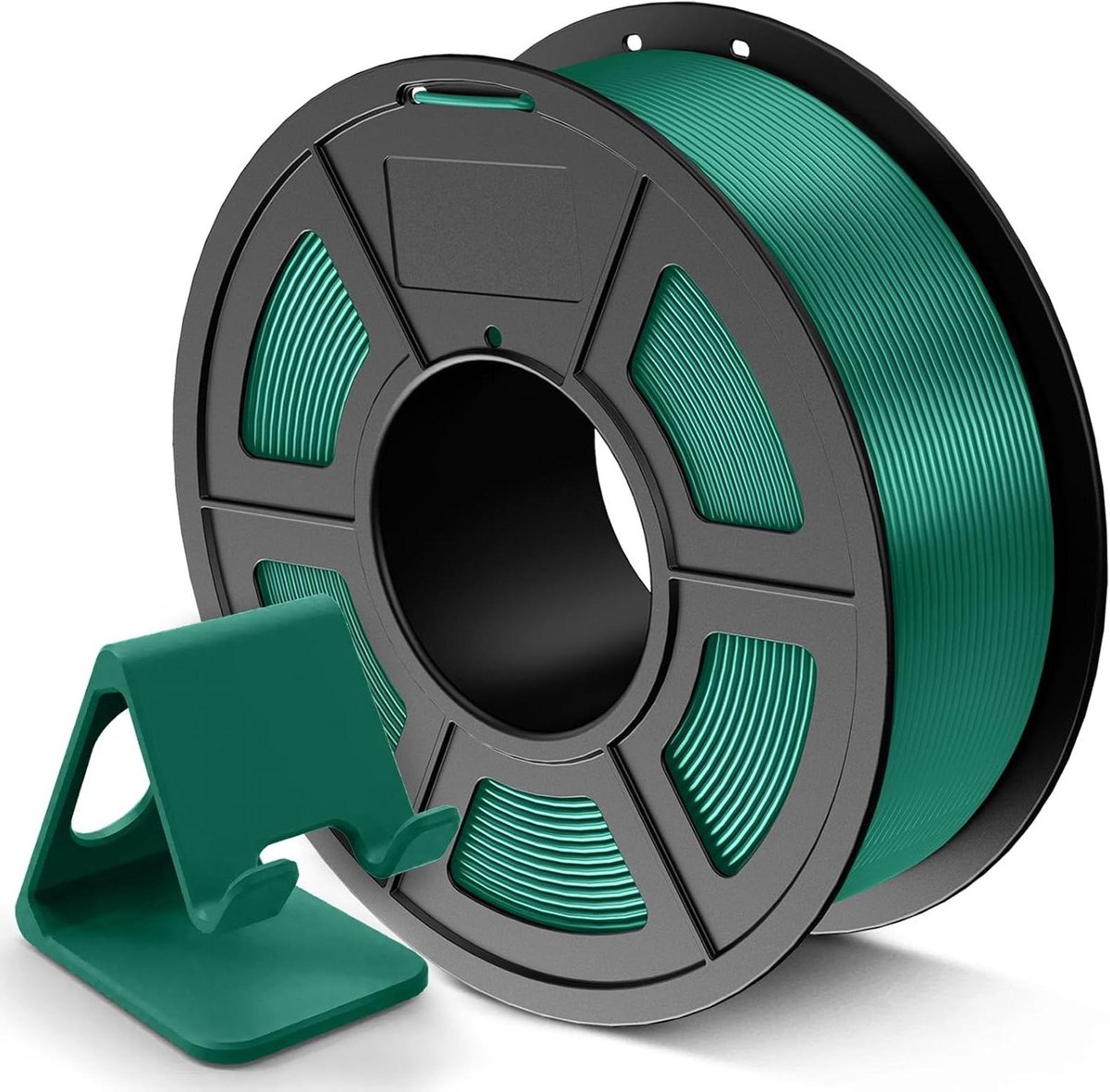 PLA Filament - 3D Printer Draad - 3D Modellen Printen - Netjes Opgerold - 1.1 kg - Grasgroen