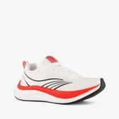 Osaga heren hardloopschoenen wit oranje - Maat 45 - Uitneembare zool