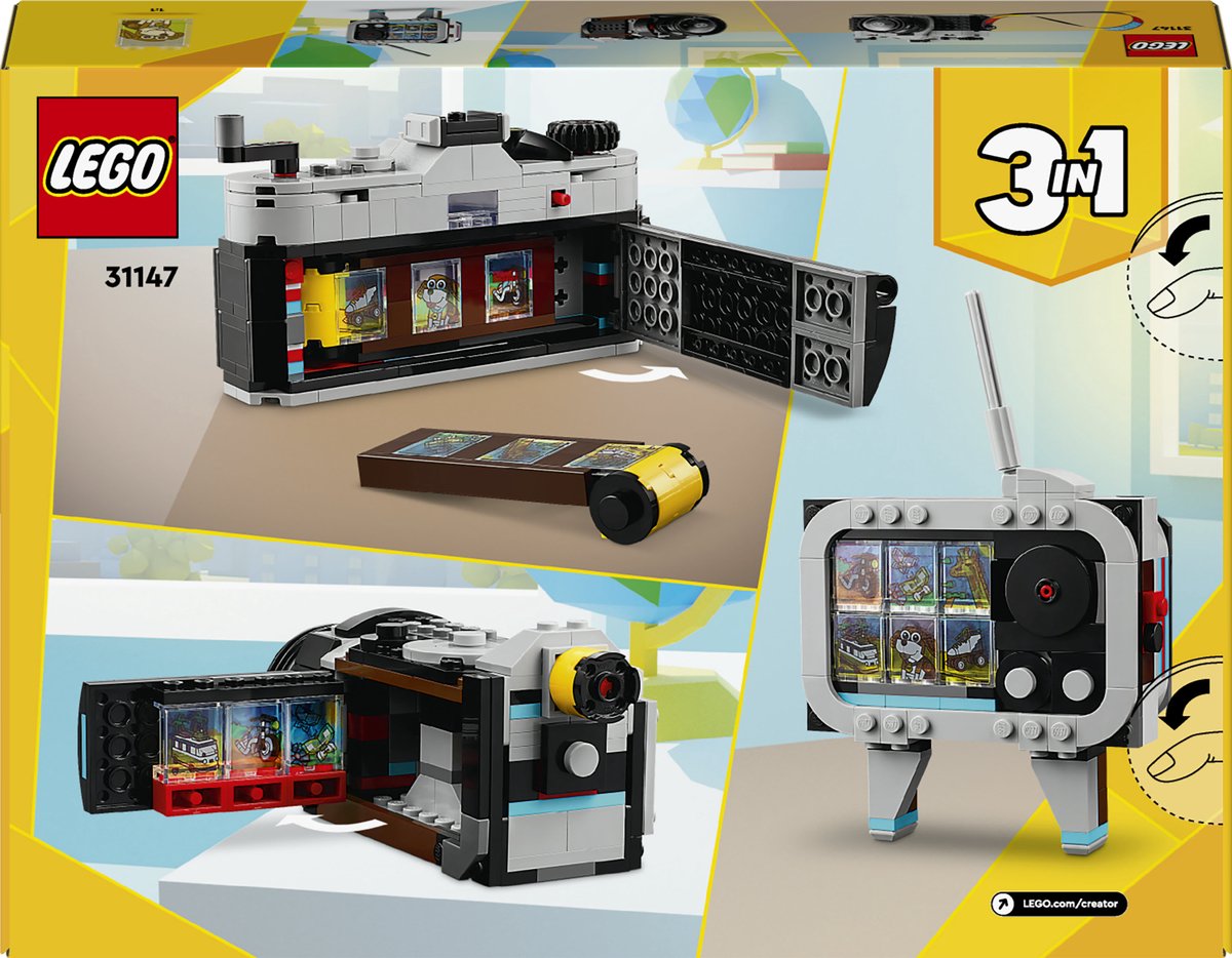 LEGO Creator 3in1 Retro fotocamera - 31147 — afbeelding 17