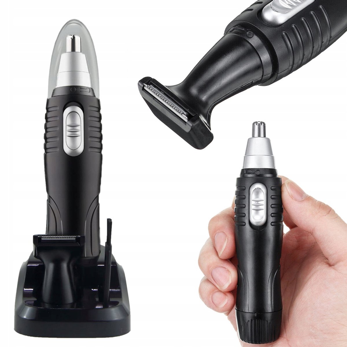 Pingyang Rongrong Handicraft Factory - Trimmer Set - Neus- en Oorhaar Verwijderaar - Baardstyling Set - Inclusief Beschermkap