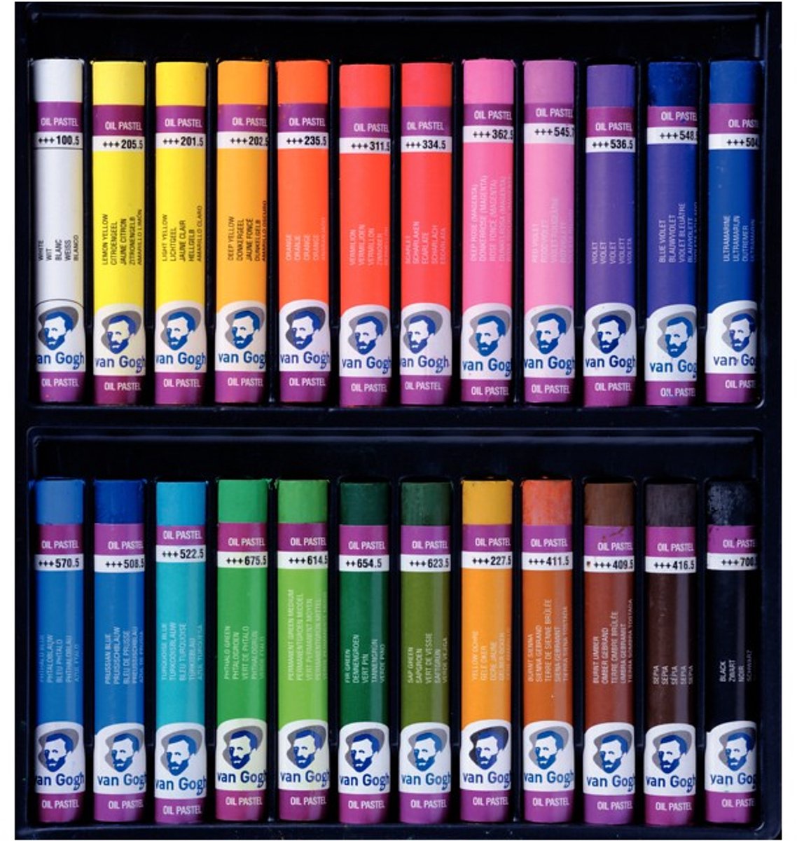 Van Gogh Basisset oliepastels met 24 kleuren — cadeau in Hobby - foto 5