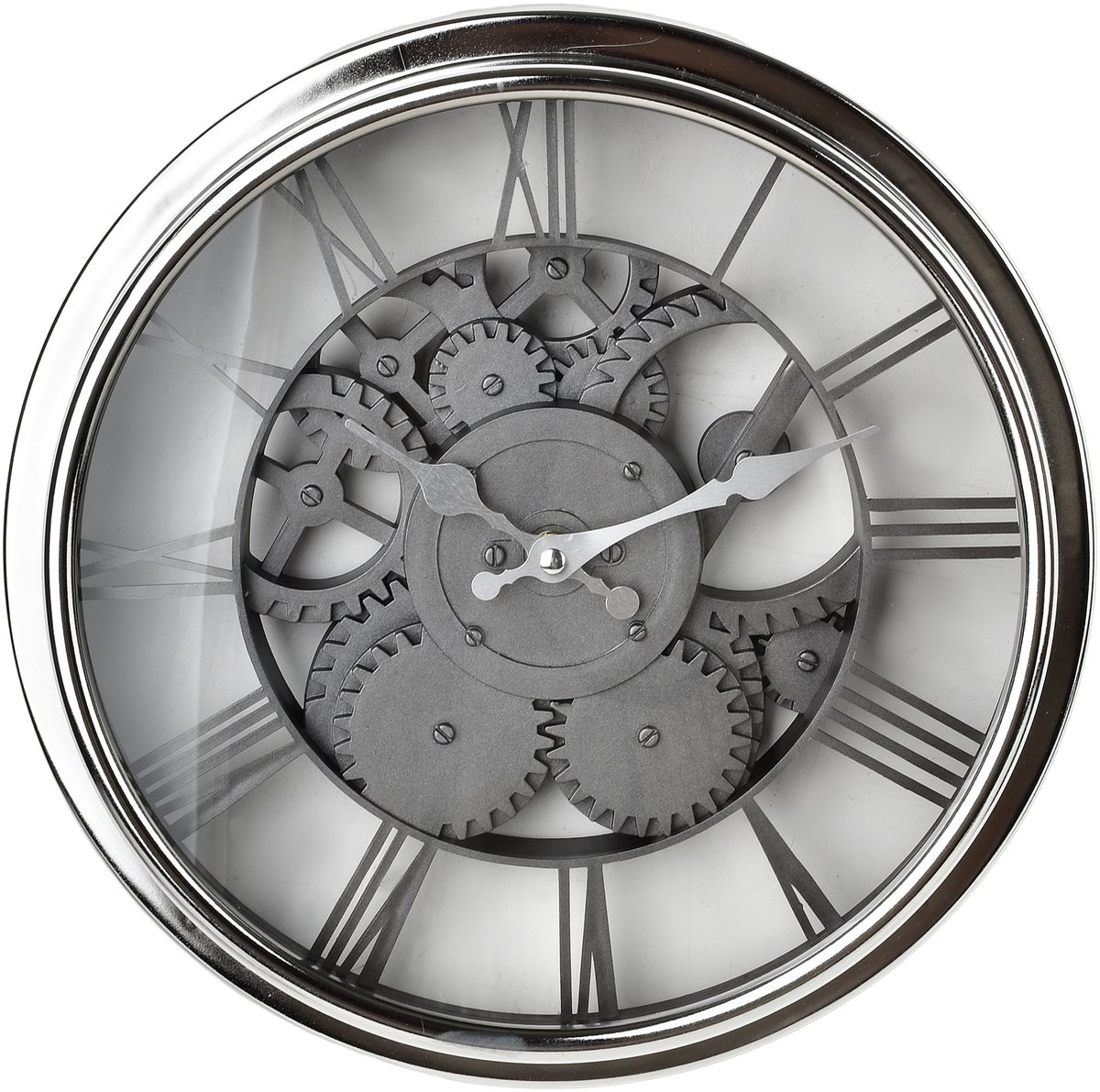 Mondex Ramsey - Wandklok - Modern Design - 30,5x30x5x5cm - Stille Mechanisme