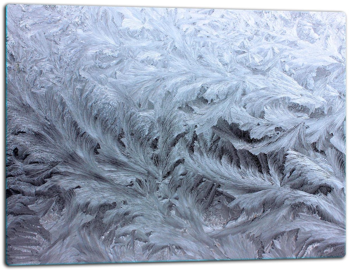 TMK ArtDeko - Snijplank - Glazen Beschermplaat - 52x40cm - Inductiekookplaat