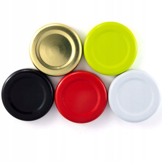 Bimberek - Keukenaccessoire - Verschillende Kleuren - Twist Off Deksel - 43mm van Merkloos — afbeelding 4