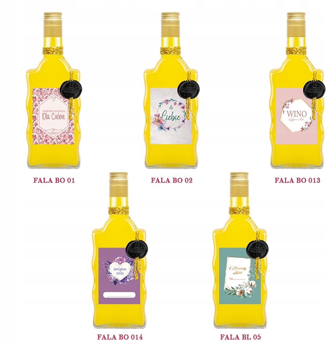 Bimberek FALA - Decoratieve Fles - 500ml - Perfect voor Cadeaus