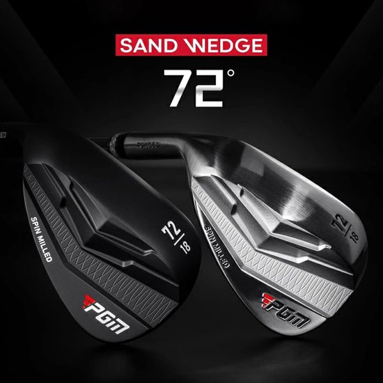 Golf Wedge - Zandwig Lobwig - Spel Verbeteren - 72 Graden Loft - Linkshandig - Zilver — afbeelding 3