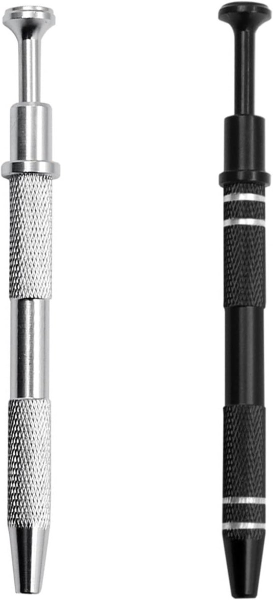 Set van 2 Precisie Pincetten voor Sieraden, Ideaal voor Het Grijpen van Kleine Onderdelen en Diamanten