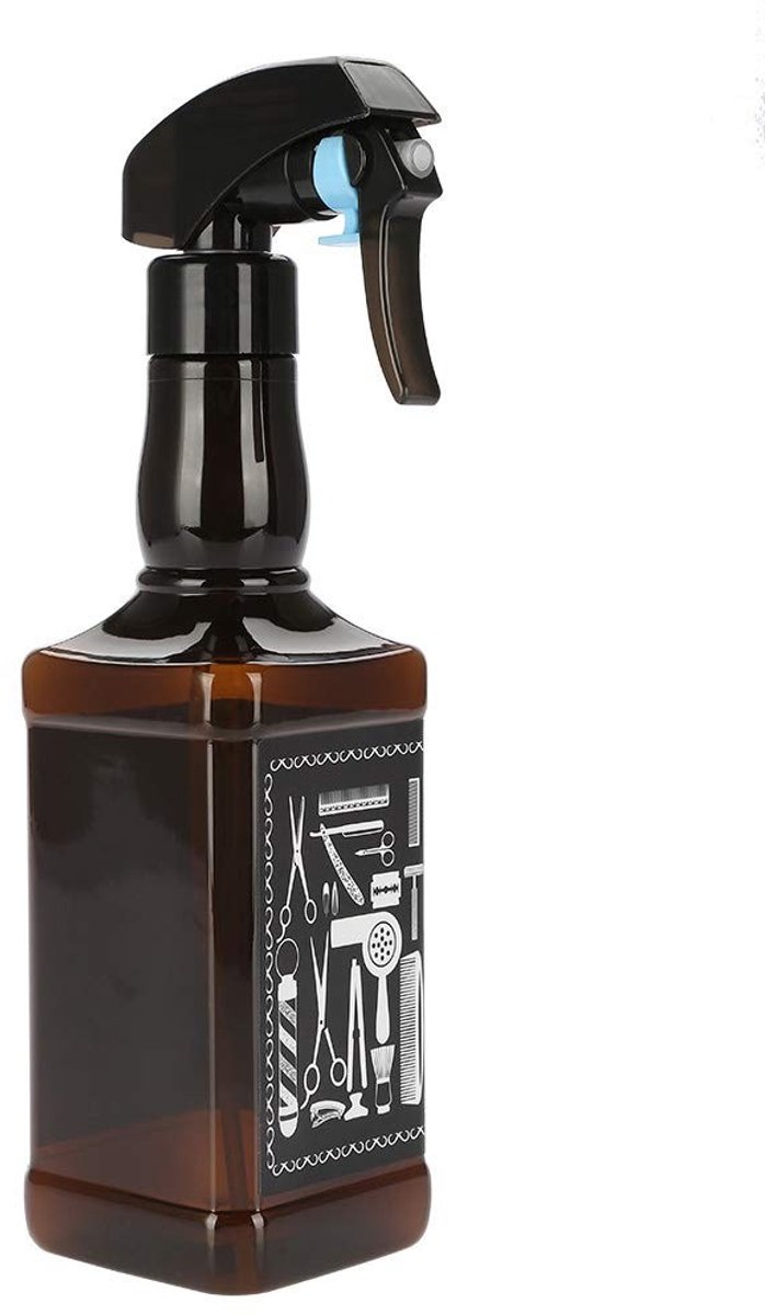 SPHProducts - Barber Spray - Water Sprayer - Fijne nevel - Bruin - Haarverzorging - Ideaal voor haarstylists - 500ml