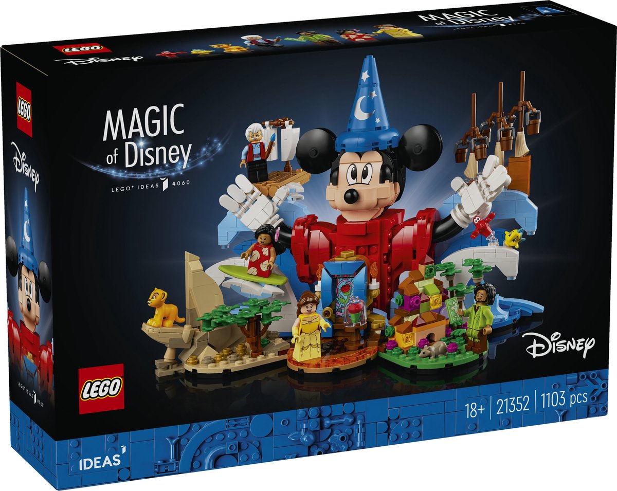 LEGO 21352 Disney Magie