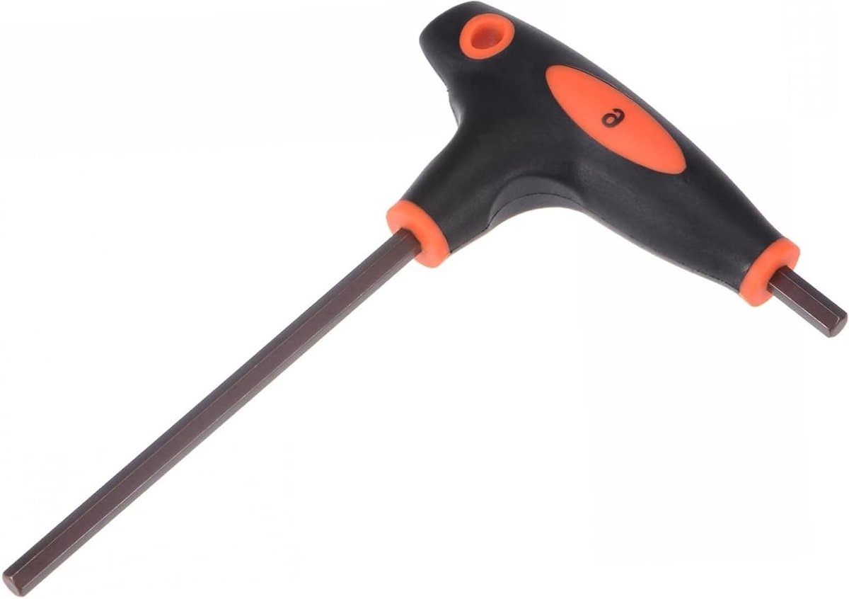 6mm T Handgreep Hex Sleutel, Dubbelzijdige Moersleutel voor Thuisreparatie en Mechanisch Onderhoud, S2 Staal, Duurzaam en Efficiënt