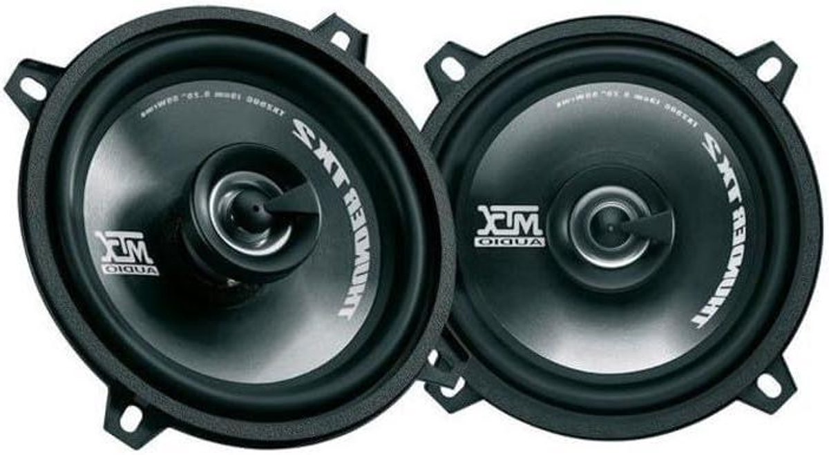 Coaxiale Speaker - 2-weg speaker - Auto Audio - Polypropyleen Membraan - 13 cm - Zwart