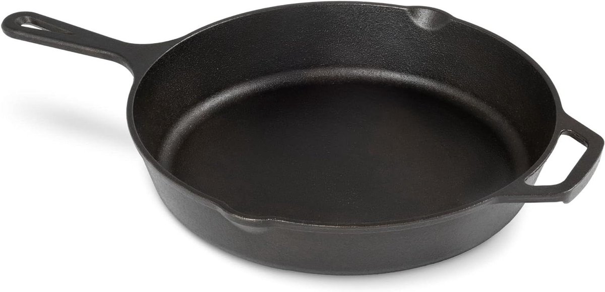 Gietijzeren Pan Bbq - Gietijzeren Skillet - Grillplaat keukenhulp