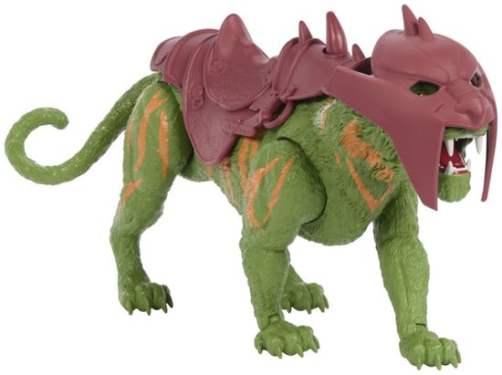 Masters of the Universe 2026 film Battle Cat figuur - Met beet en 5 verschillende brulgeluiden - Gepantserde tijger