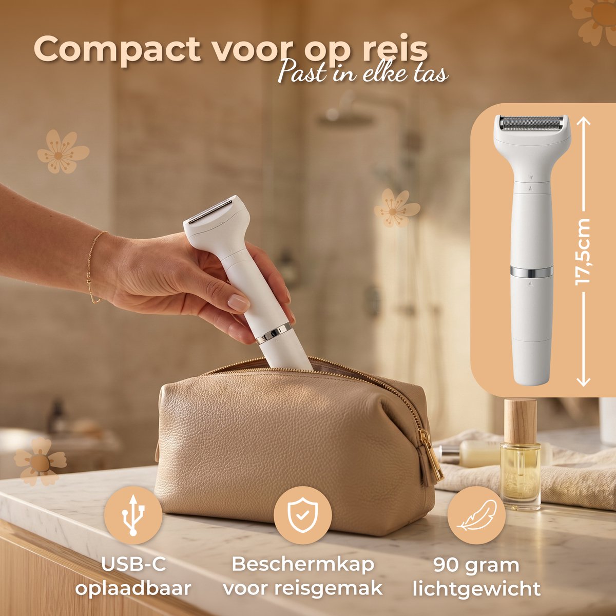 Nuvance Ladyshave - 4 Opzetstukken thumbnail 6