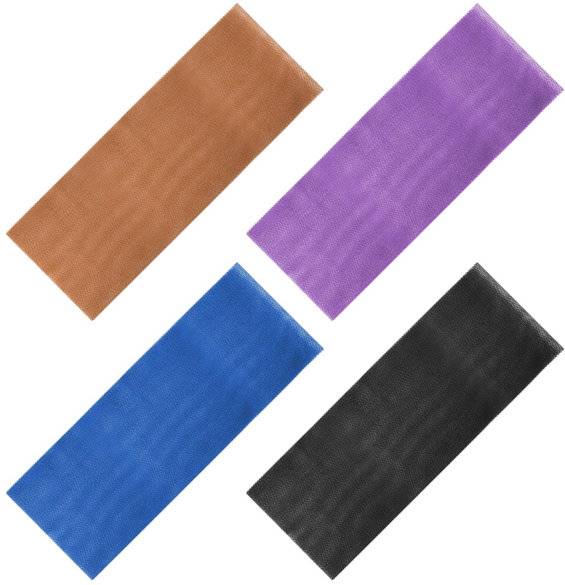 ONF3 - Afrikaans spons-peelingnet - Luffa-douchenet - Huidvriendelijk - 30 x 80 cm - Voor het lichaam - 4 stuks - Geschikt voor mannen en vrouwen