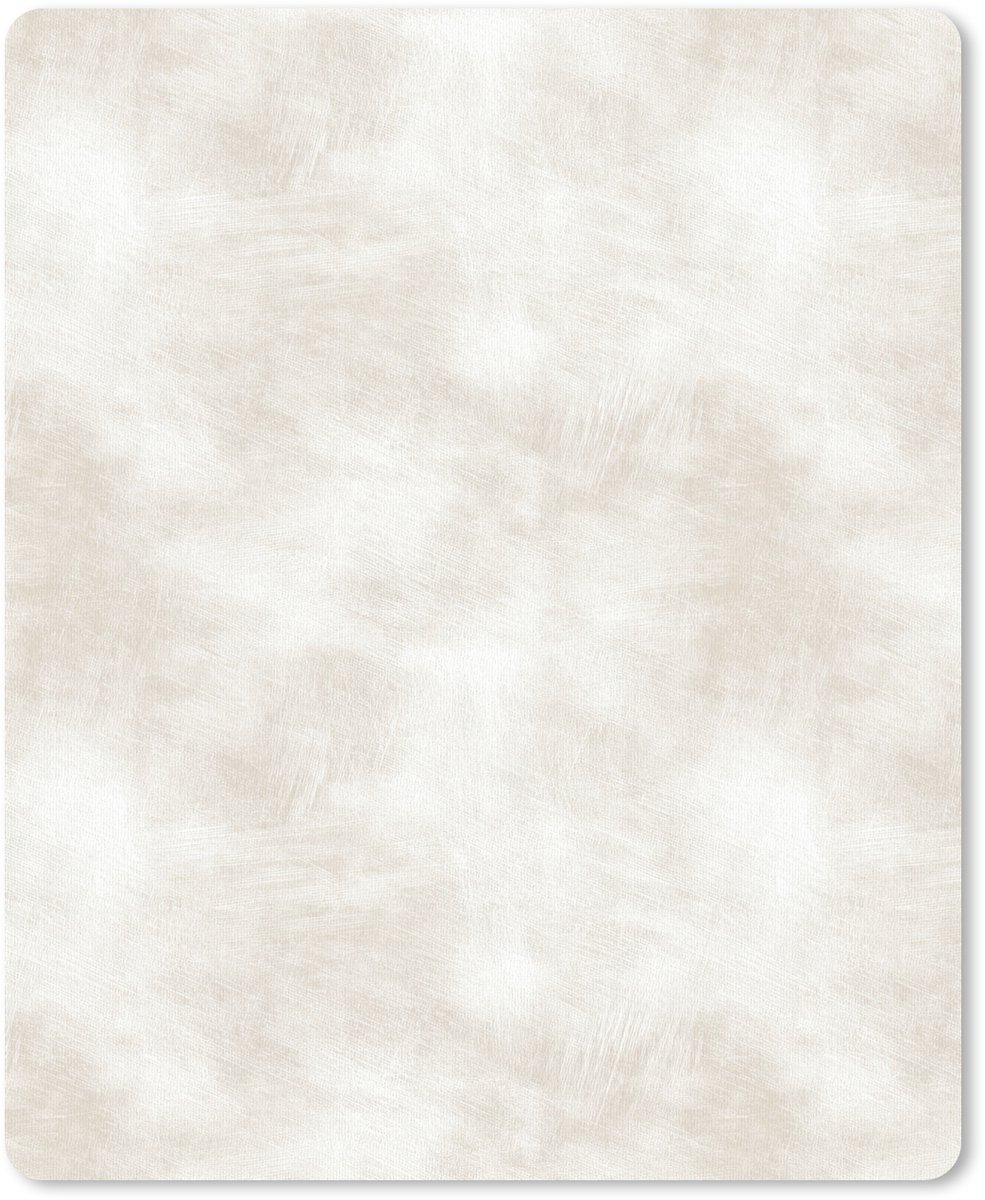 Muismat 12x16 cm - Mousepad Subtiel - Structuur - Beige - Muismatten