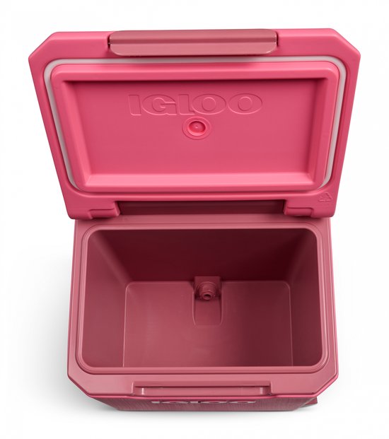Igloo Tag-A-Long Too Spinner Koelbox - Draaibare wielen - Uitschuifbare handgreep - Roze van Merkloos — afbeelding 4