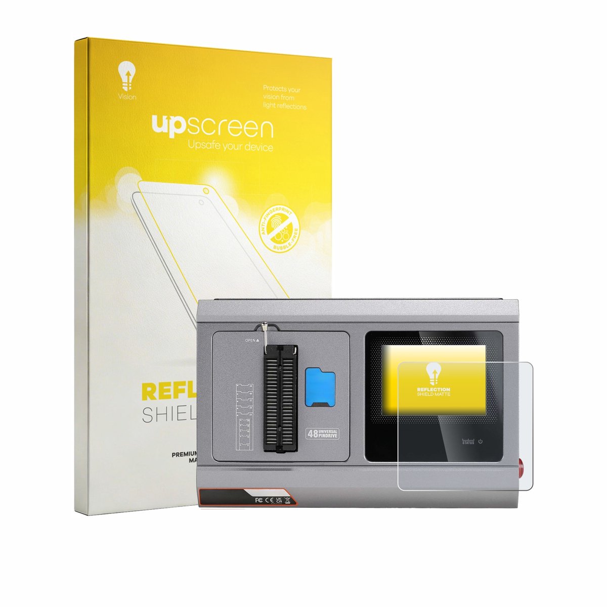upscreen - Screenprotector voor Xhorse Multi-Prog - Folie Beschermfolie anti glare matte