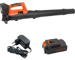 Kibani accu bladblazer 21V - grote mondopening - blaassnelheid 150km/h - bladblazer accu - bladblazer met accu en oplader - bladblazer elektrisch - bladblazers