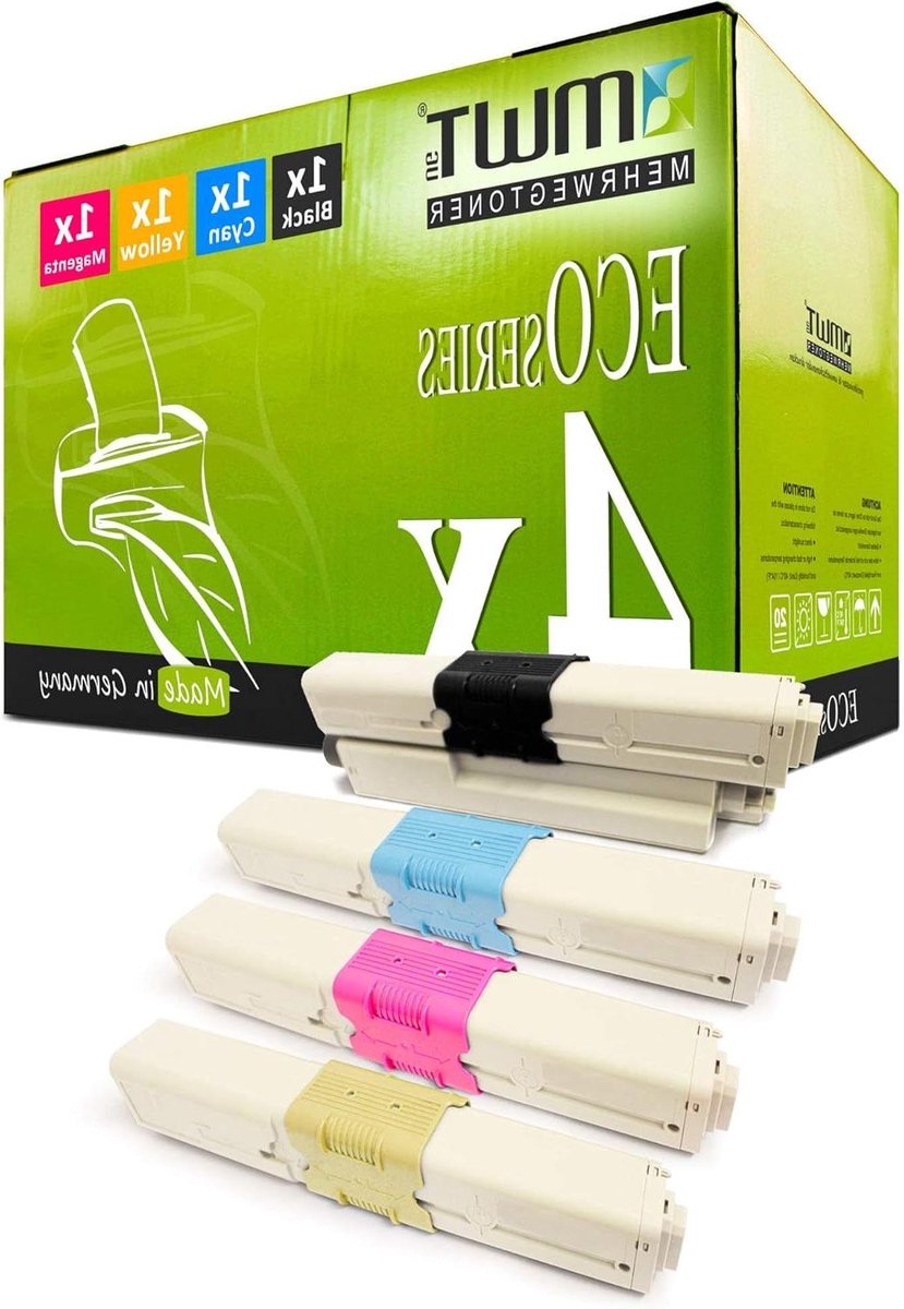 Printer Toners Set - Inkt Cartridges - Documenten Printen - Hoge Capaciteit - 4 Stuks - Multicolor